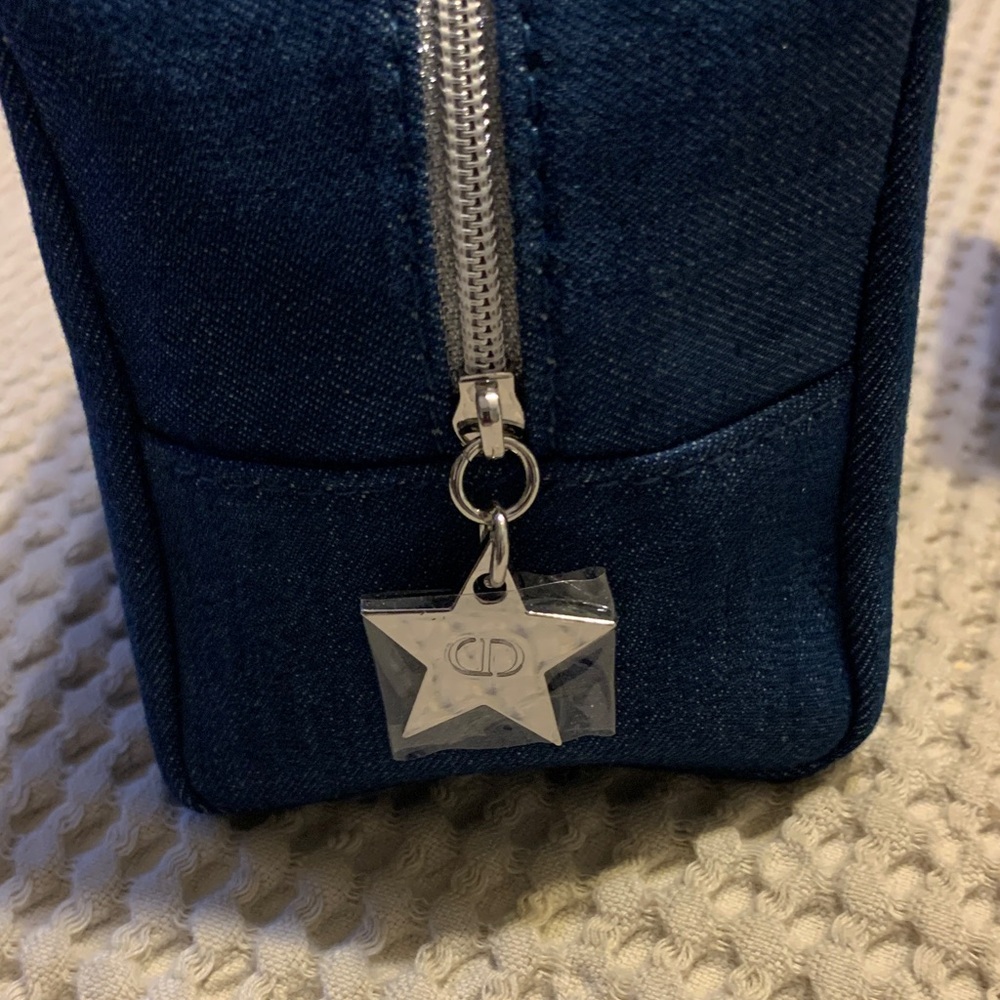 Dior Indigo Denim Clutch - Picture 4 of 8